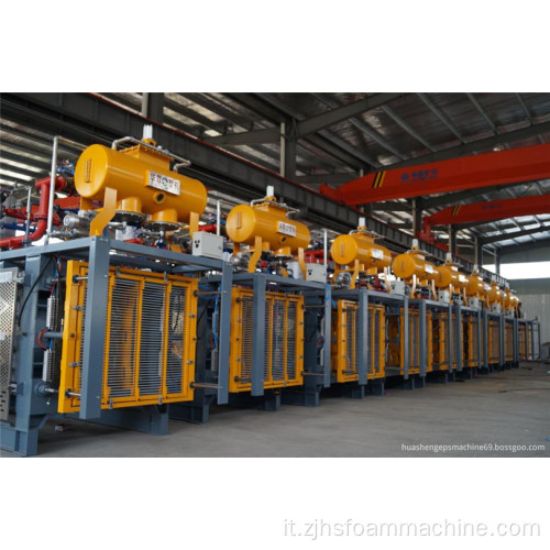 linea di produzione automatica dello stampaggio di fogli di polistirolo eps